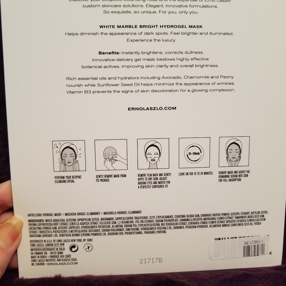 Erno Laszlo Lighten & Brighten face mask - Picture 2 of 2